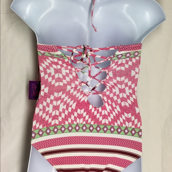 🛍Emme Jordan 1-Piece Swim Suit, Sz L (juniors) - Picture 6 of 8